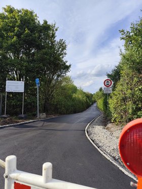 Teilstück des asphaltierten Klingenwiesenweges