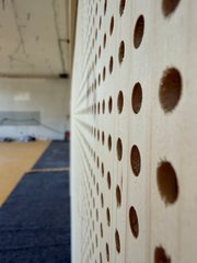 Neu gestaltete Wand