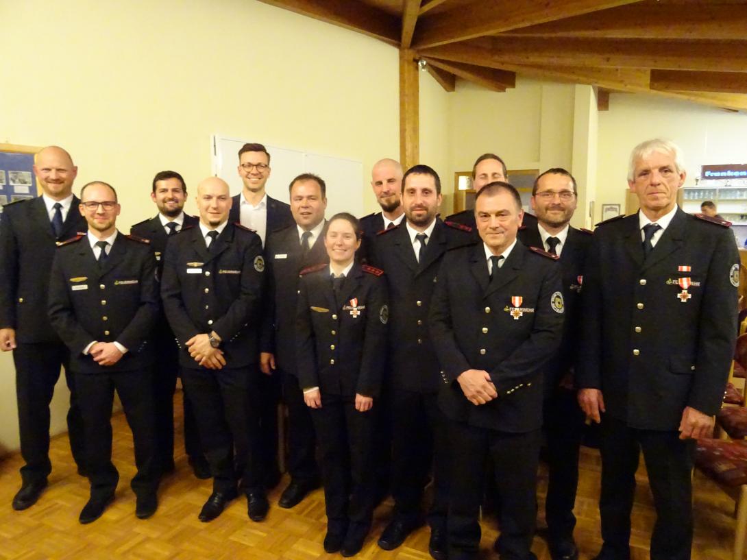 Jahreshauptversammlung der Freiwilligen Feuerwehr Satteldorf
